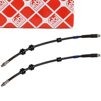 2X febi Bremsschlauch Bremsleitung FüR BMW 1Er E81-88 3Er E90-93 Z4 E89 Vorne