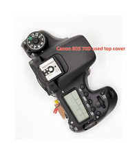 For Canon EOS 70D Top Cover Assy With LCD Display Mode Dial with Switch Button