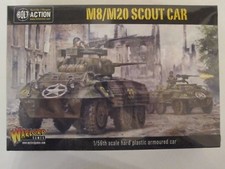 Warlord: (USA) M8/M20 Scout Car  - Bolt Action 28mm, 1/56 scale