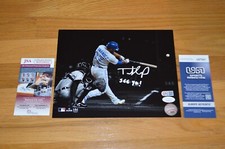 Teoscar Hernandez Autographed 8x10 MLB Color Photo with JSA COA ~ DODGERS