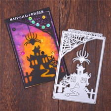 Halloween Metal Cutting Dies Scrapbooking Album Paper Cards Crafts Embossing Die