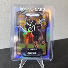 2024 Panini Prizm Draft Picks Tyler Nubin Silver Prizm Rookie #125 Gophers Giant