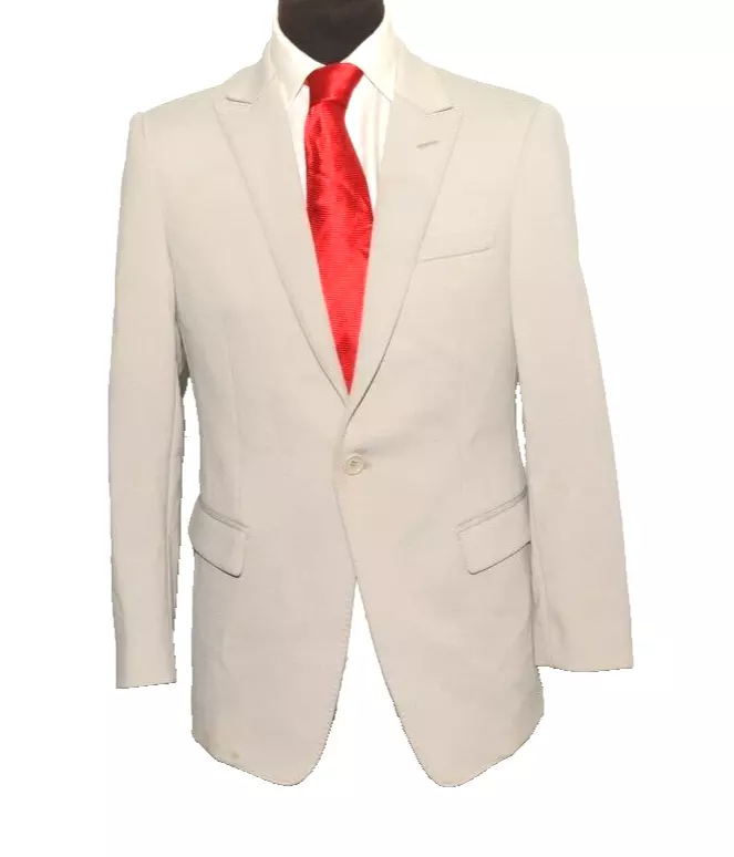 EMPORIO ARMANI DAVID LINE MADE IN ITALY JACKET BLAZER SIZE 38 R CREAM eBay