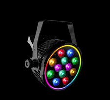 Chauvet DJ SlimPAR Pro Pix RGBAW  UV Wash Light with RGB Outer Ring