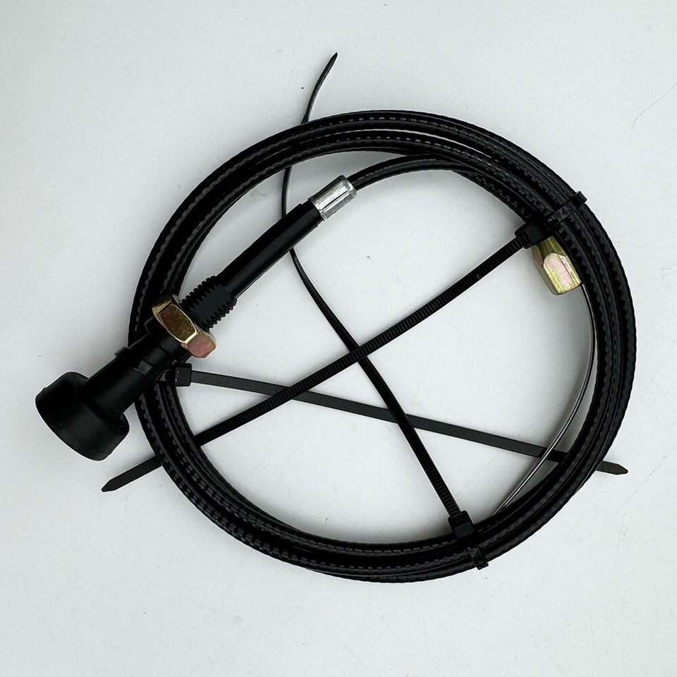 P7100 Fuel Shut Off Solenoid Kit Cable Manual Fuel Shutoff Cable With Mounting Bracket Hardware For - Foto 12