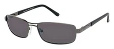 Runway Sunwear RS-597 Gunmetal Sunglasses with Grey Lenses