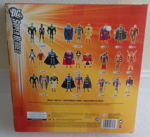 2006 DC SUPER HEROES JUSTICE LEAGUE UNLIMITED EXCLUSIVE 6 PACK DOOMSDAY SUPERMAN - Picture 2 of 2