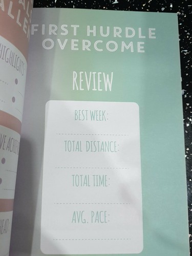 ON THE RUN JOURNAL A5 Training Gesundheit Tracker Notizbuch JOGGEN TRAININGSFORTSCHRITT - Bild 6 von 7