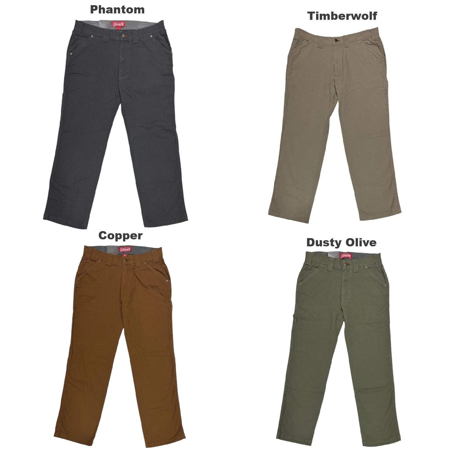 Coleman Men's Durable Canvas Tear Resistant Utility Pants
Opens in a new window or tab