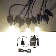 Adjustable LED Coaxial Light Source Microscope Spot Lamp Brightness 90V-240V