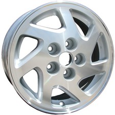 Refurbished Machined And Painted Silver Aluminum Wheel 15 X 6.5 4030040u25