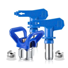 Airless Paint Sprayer Gun Nozzle, 3 Pcs Spray Tips Guard Nozzle Seat Replacem...