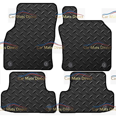 Fits Audi A3 & S3 Sportback 5dr Sept 2012-2020 3mm HD Rubber Car Floor Mats