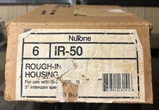 4 Pack Nutone IR-50 Rough-In Housing intercom speakers ISA IS 205/ 305 /405