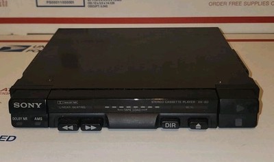 Sony XK-8D, Car Stereo Cassette Player. VERY RARE. VINTAGE 