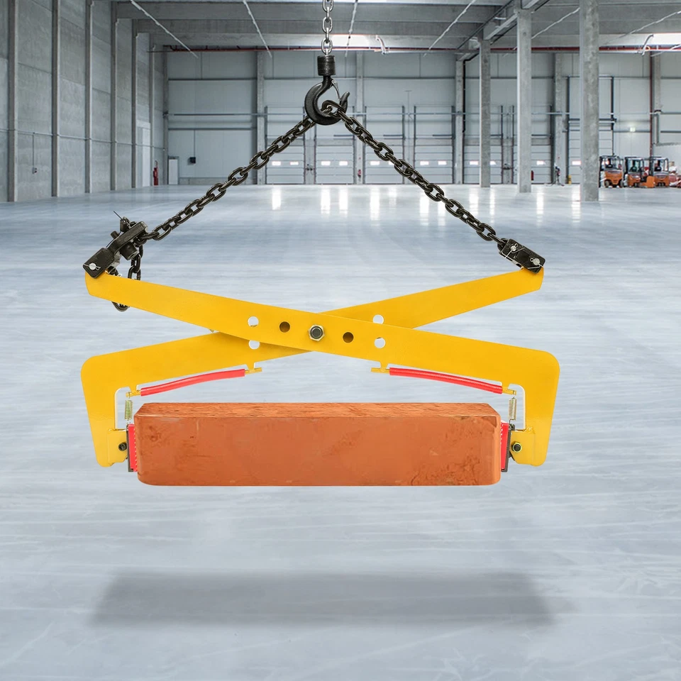 重型石材提升夹剪刀升降夹可调节石夹 800 公斤 — 第 3/4 张图片