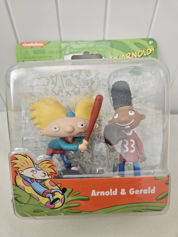Tiny Arnold and Gerald mini figures from the beloved '90s Nickelodeon show — pure nostalgia in palm-sized form for a millennial stocking.