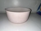 Vintage PINK Sunbeam GLASBAKE Mixer Bowl Milk Glass