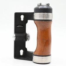 Pentax 6x7 67 Wooden Hand Grip Near Mint JAPAN