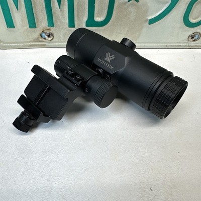 Vortex Optics VMX-3T 3X Red Dot Sight Magnifier with Built-in Flip Mount