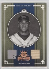 2005 Donruss Diamond Kings Bronze Black & White Materials Joey Gathright b8c