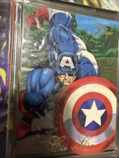 Marvel Flair Captain America Cap vs Cap Chase Non-Sport Trading Card