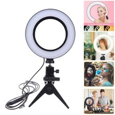 LED Ring Indoor Fill Light Dimmable 3 Model Adjustable for Live Broadcast Selfie