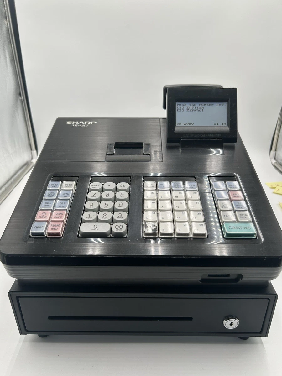Sharp XE-A207 POS Cash Registers for sale - eBay