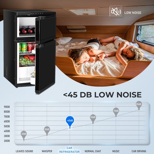 Compressor Fridge Freezer 80L (Alpicool Style) 12/24V Campervan ...
