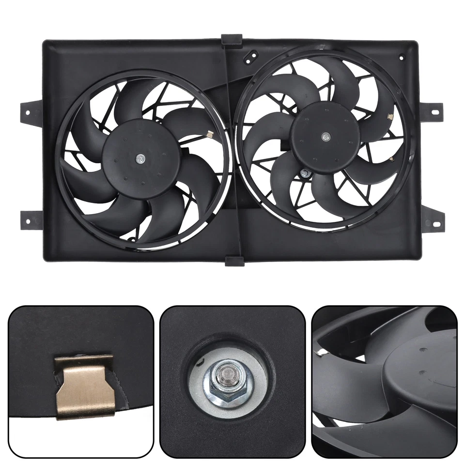 For Chrysler Sebring Dodge Stratus 2001-06 620-350 Radiator Cooling Fan Assembly Foto 4 de 4