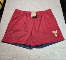 NIKE Kobe Reversible Basketball Shorts 3XL Mens Blue Red Gold Standard Issue