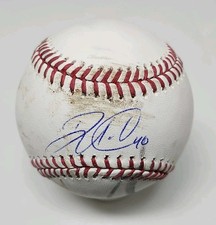 Wilson Ramos Signed Autographed Game Used Major League Baseball