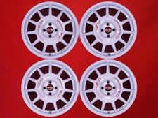 Jdm Used Oz Leggenda Aluminum Wheels 4-hole 7j 17-inch Pcd100 37 Offs No Tires