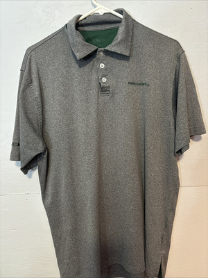 Oregon Ducks Golf/Pol Shirt Men s Size L Gray And Green