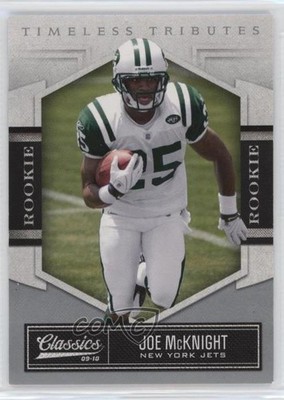 2010 Panini Classics Timeless Tributes Silver 44/100 Joe McKnight Rookie RC 0q3