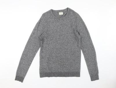 Grauer Pullover Pulli Herren UK Größe S JACK & JONES