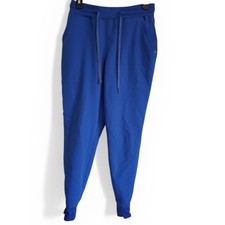 Jaanuu Royal Blue Jogger Scrub Pants Women's Size Small