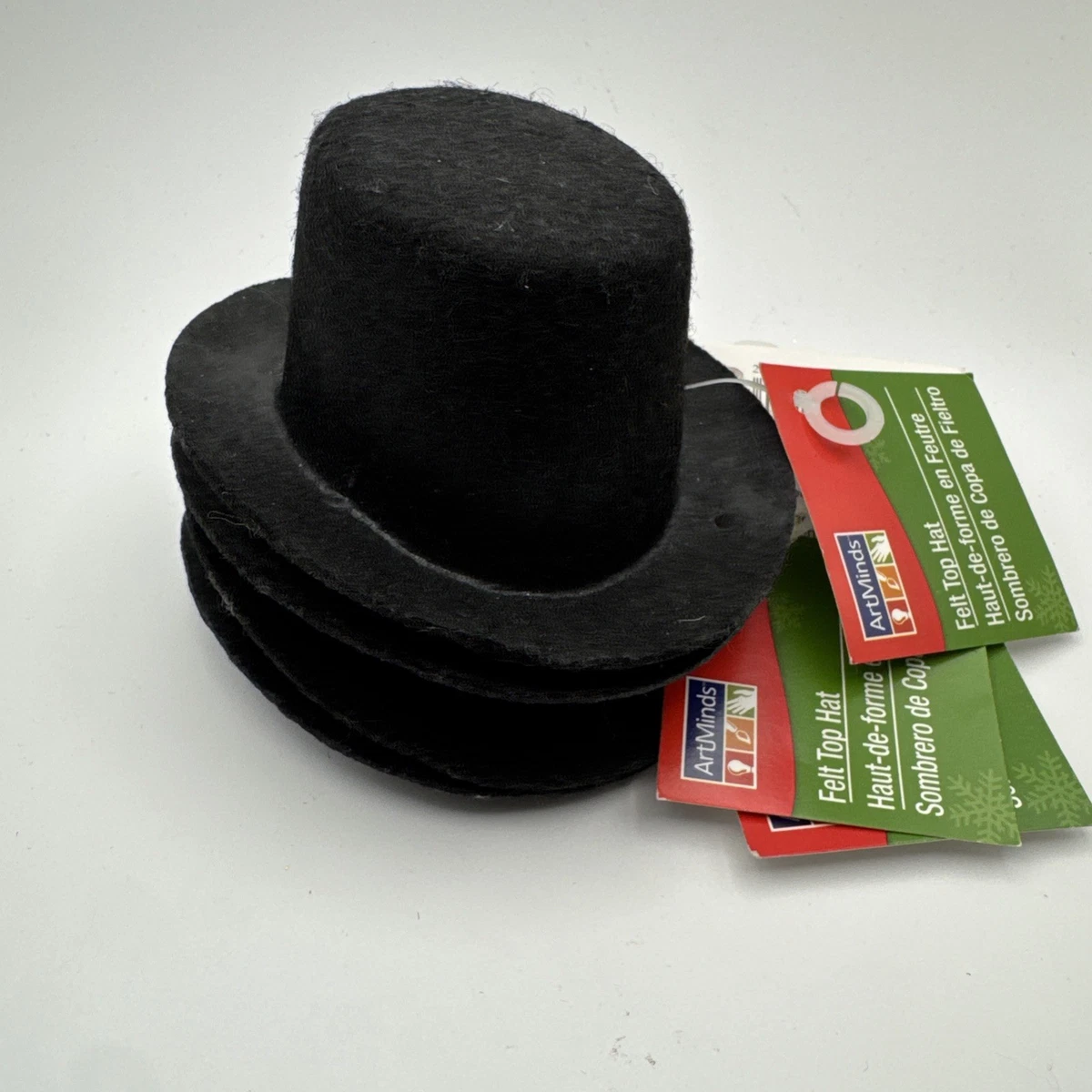 RUBIE’S OPUS Black Top Hat with Mesh Tulle NEW WITH TAGS RUBIE main image 2