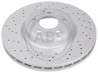 2X Bremsscheibe Vorne A.B.S. 18713 FüR MERCEDES-BENZ