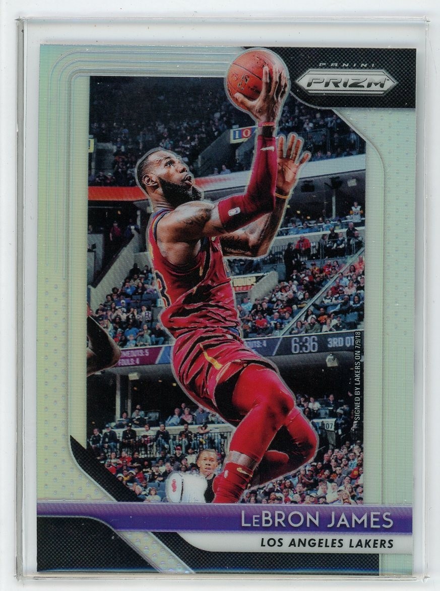 2018-19 Panini Prizm #6 Lebron James Silver Prizm (DG)