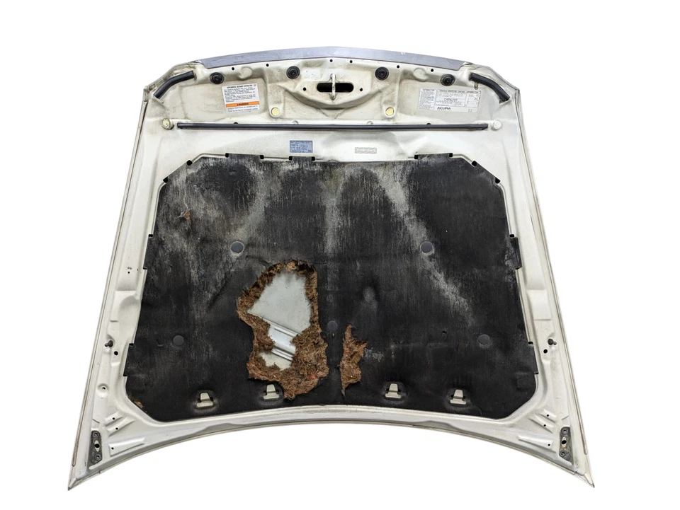 2004 - 2008 Oem Acura Tl Front Hood Shell Panel White - Image 3 of 4