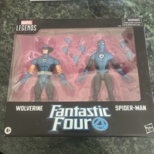 Marvel Legends Fantastic Four Wolverine Spider-Man 2pk New Factory Sealed Hasbro