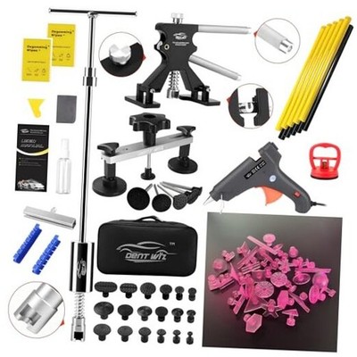 Car Dent Puller Kit - Paintless Dent Remover Tool - High Viscosity PDR Kit-B