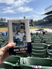Ron Santo Chicago Cubs Bobble Head 4/18/2026 Giveaway Celebrating 150 Years