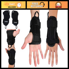 Fitted Wrist Guard Support Brace for Snowboarding, Skating, Motocross Biking