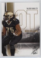2024 Topps Signature Class Rookies Taliese Fuaga #156 1ip2