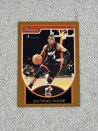 2007-08 Topps Bowman Dwyane Wade #3 Copper /399 Miami Heat - Bild 3 von 5