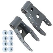 Rear Lowering Drop Shackle Kit 2-3 Inch Replacement for Sierra Silverado 2007