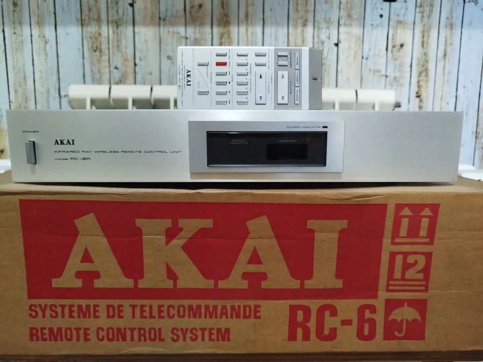 RARE UNIT • AKAI RC-6R y RC-6T Remote Control System • SERIAL NO 60140-28190 - Image 4 of 4