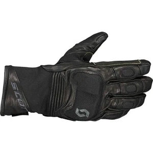 Scott Priority Gore-Tex Motorcycle Gloves Mens Ce Black